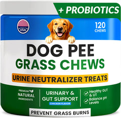 PAWFECTCHEW emballage avant montrant produit et avantage pelouse verte