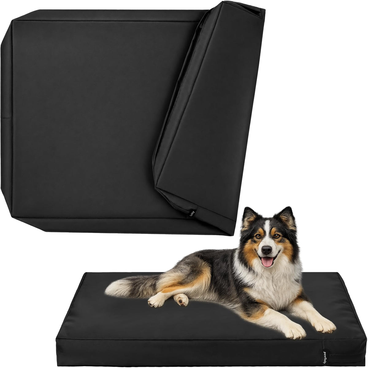 PAWFINITY face avant de la housse XL montrant protection imperméable