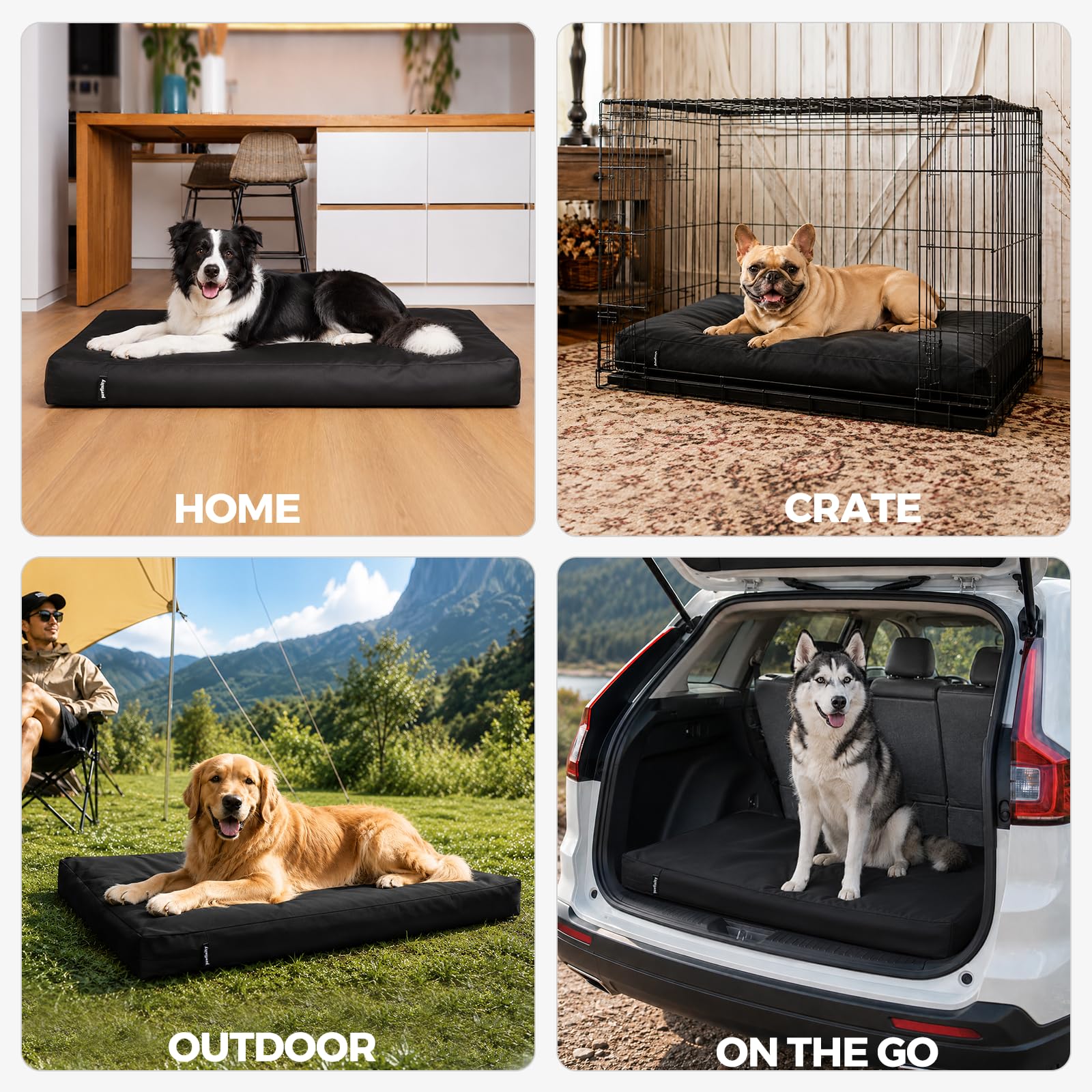 PAWFINITY housse pliée compacte pour transport pratique
