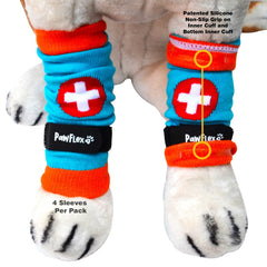 PawFlex vue avant de l’emballage montrant protection pratique