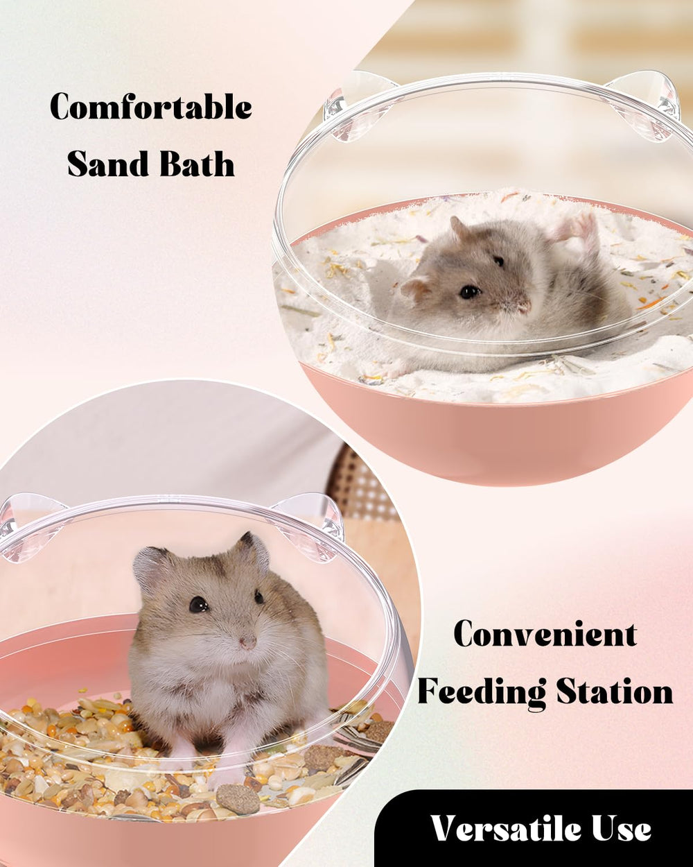 Pawfly intérieur lisse et profond pour un bain hygiénique efficace