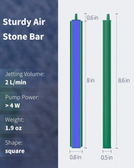 Pawfly barre fixée par ventouses garantissant maintien stable dans l'aquarium