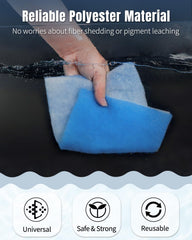 Pawfly rouleau installé dans filtre interne améliorant le débit et clarité de l'eau