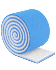 Pawfly rouleau filtrant face avant montrant longueur et couleurs pour filtration efficace