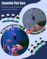 Pawfly réalisation d'un test dans un aquarium domestique, prévention des déséquilibres