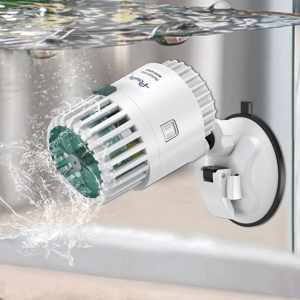 Pawfly vue face pompe montrant design compact et gain d’espace