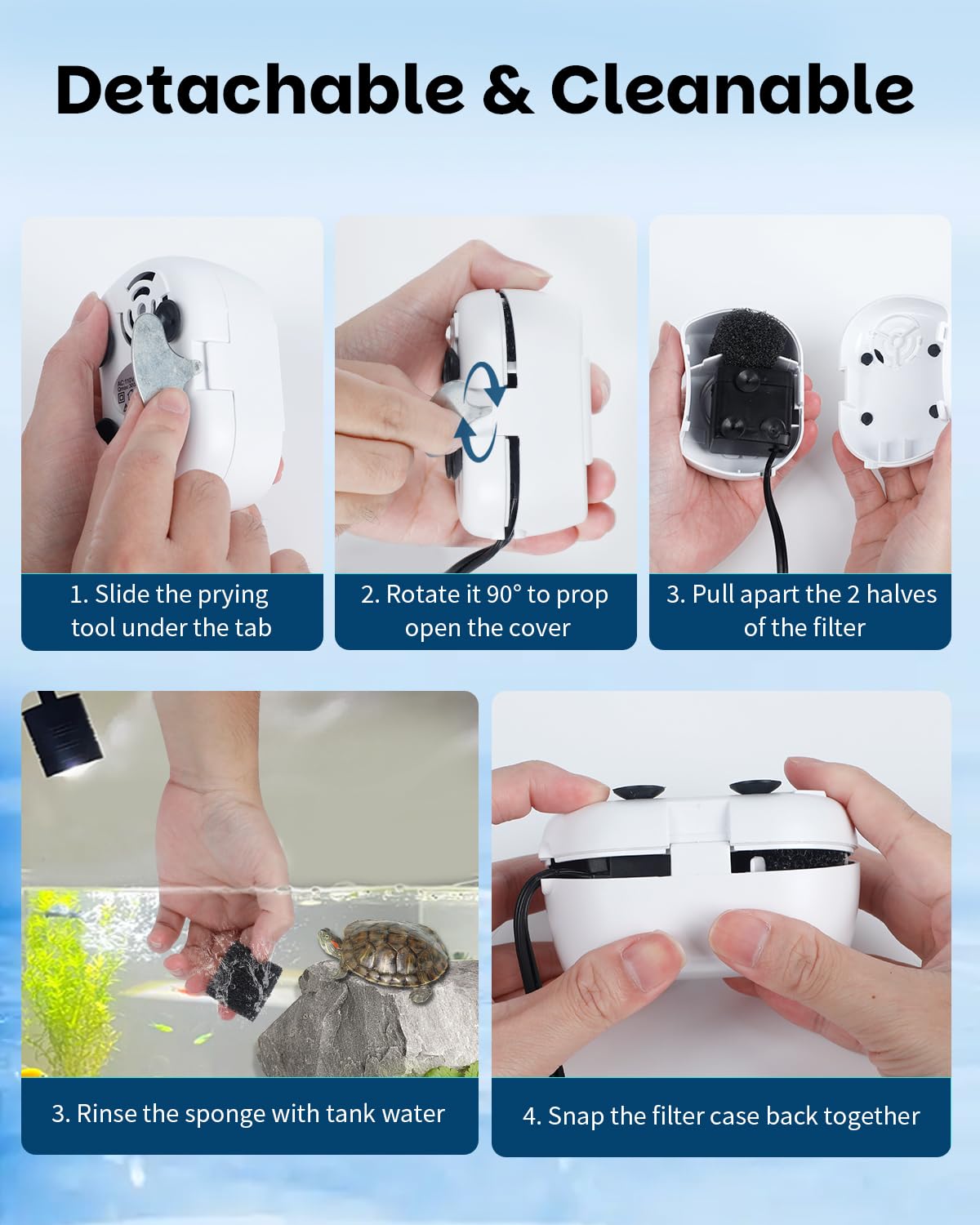 Pawfly ventouses en place réduisant vibrations et bruit pour plus de calme