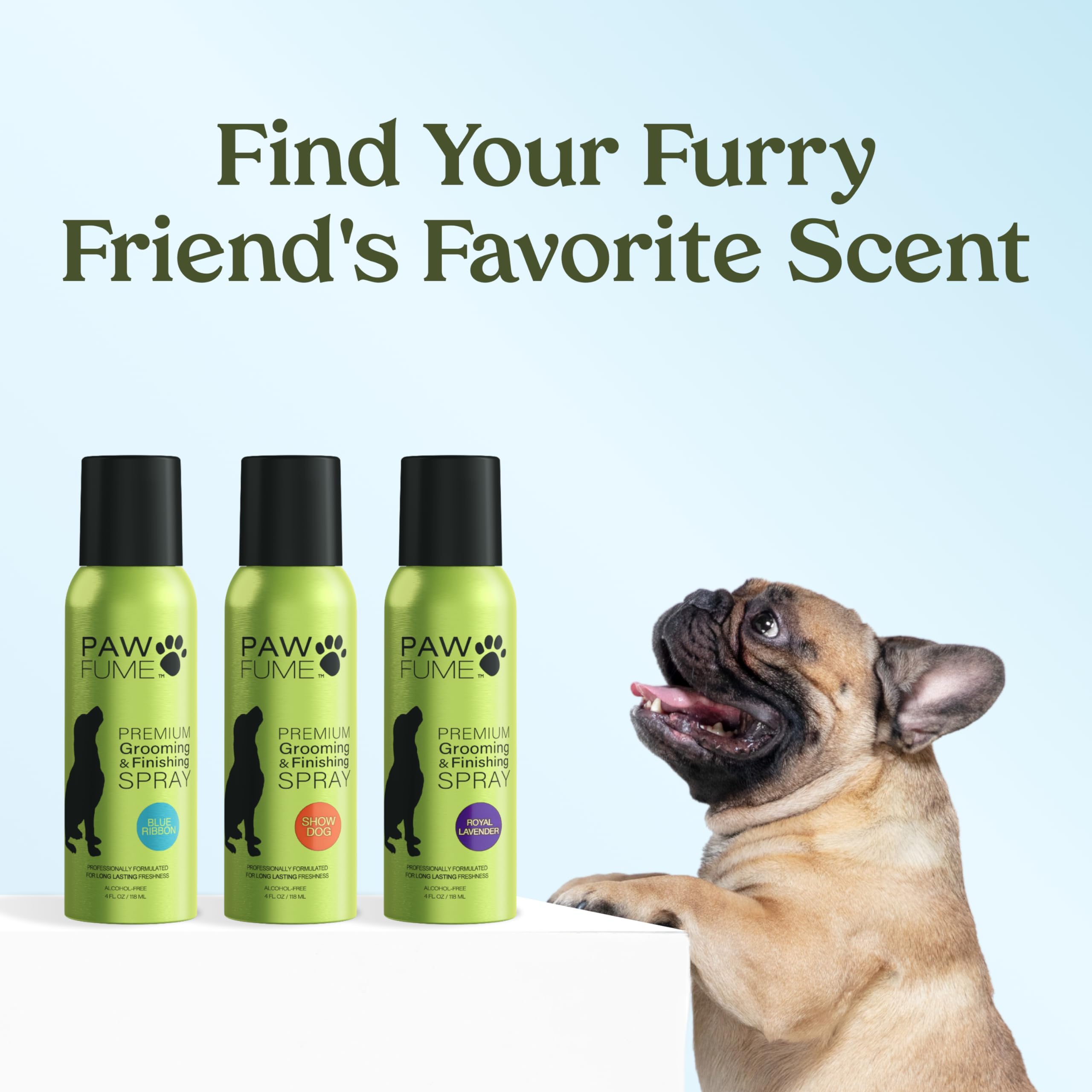 PAWFUME usage avant après montrant réduction des nœuds et pelage lisse