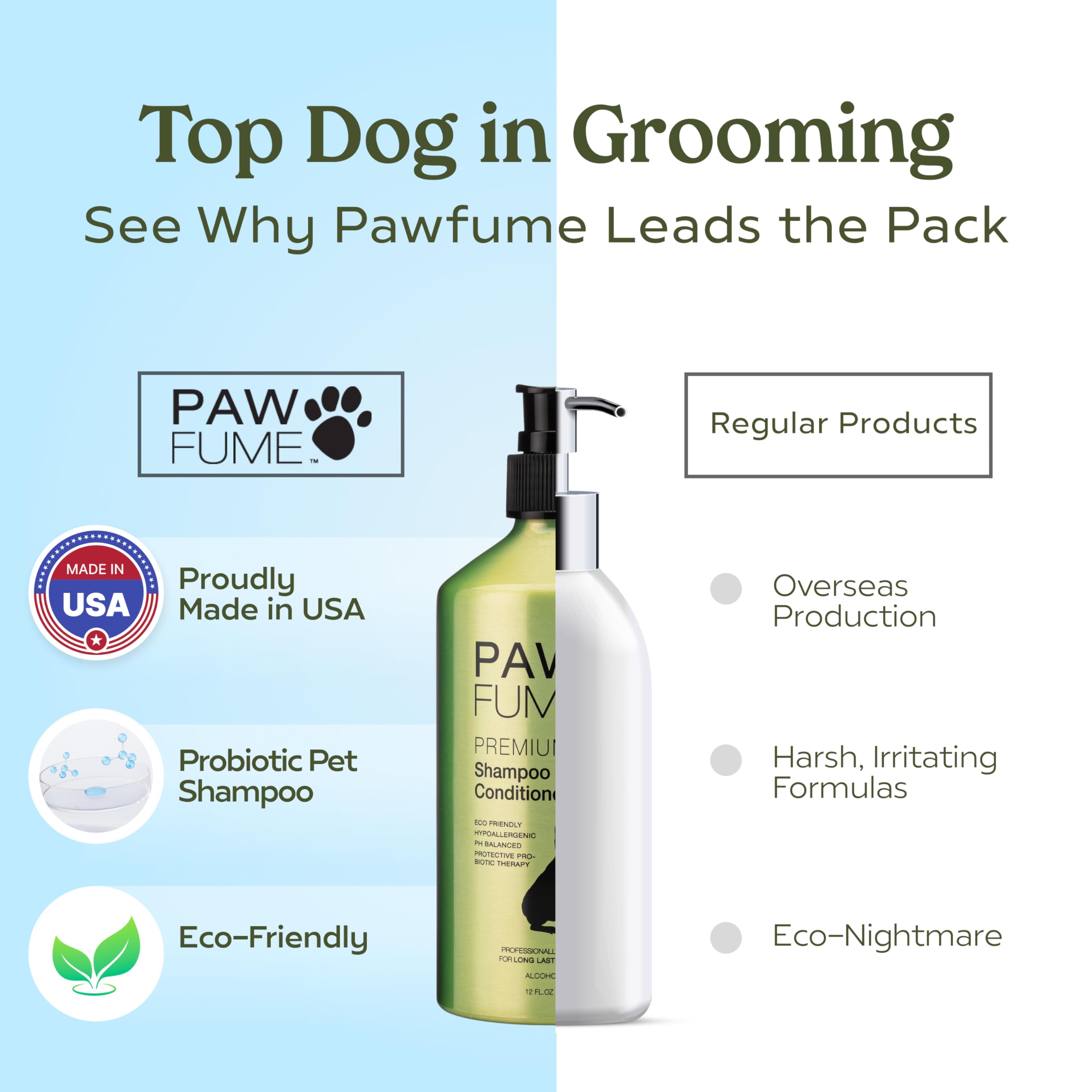 Paw Fume chien sous la douche utilisation simple et efficace