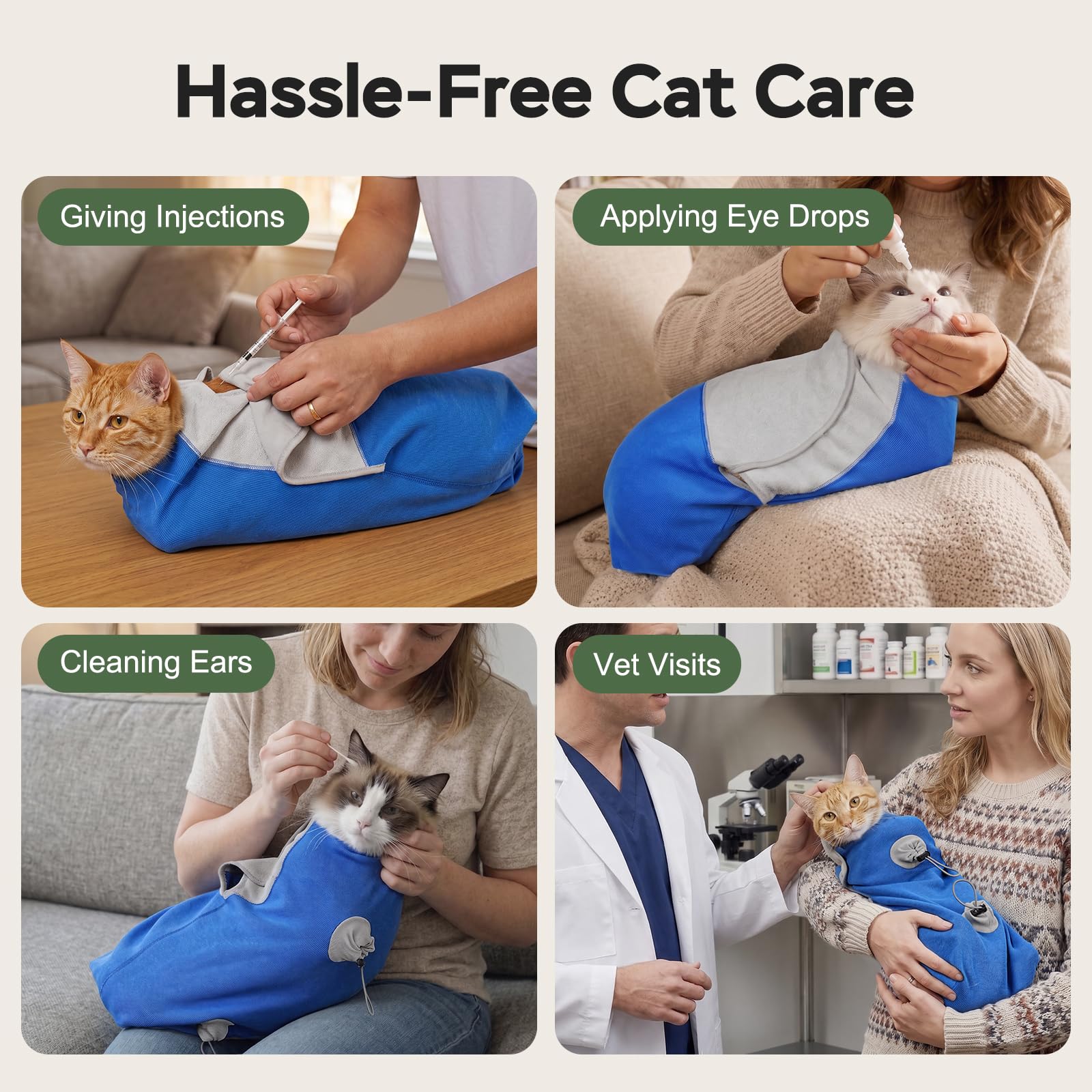 Pawfun détail ouverture patte illustrant accès facile pour soins ciblés