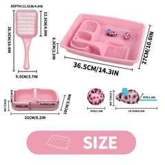 PAWISE gros plan sur texture plastique pour nettoyage simple et résistance aux odeurs