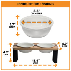 pawkizz chat utilisant la gamelle inclinée, posture confortable et repas propre