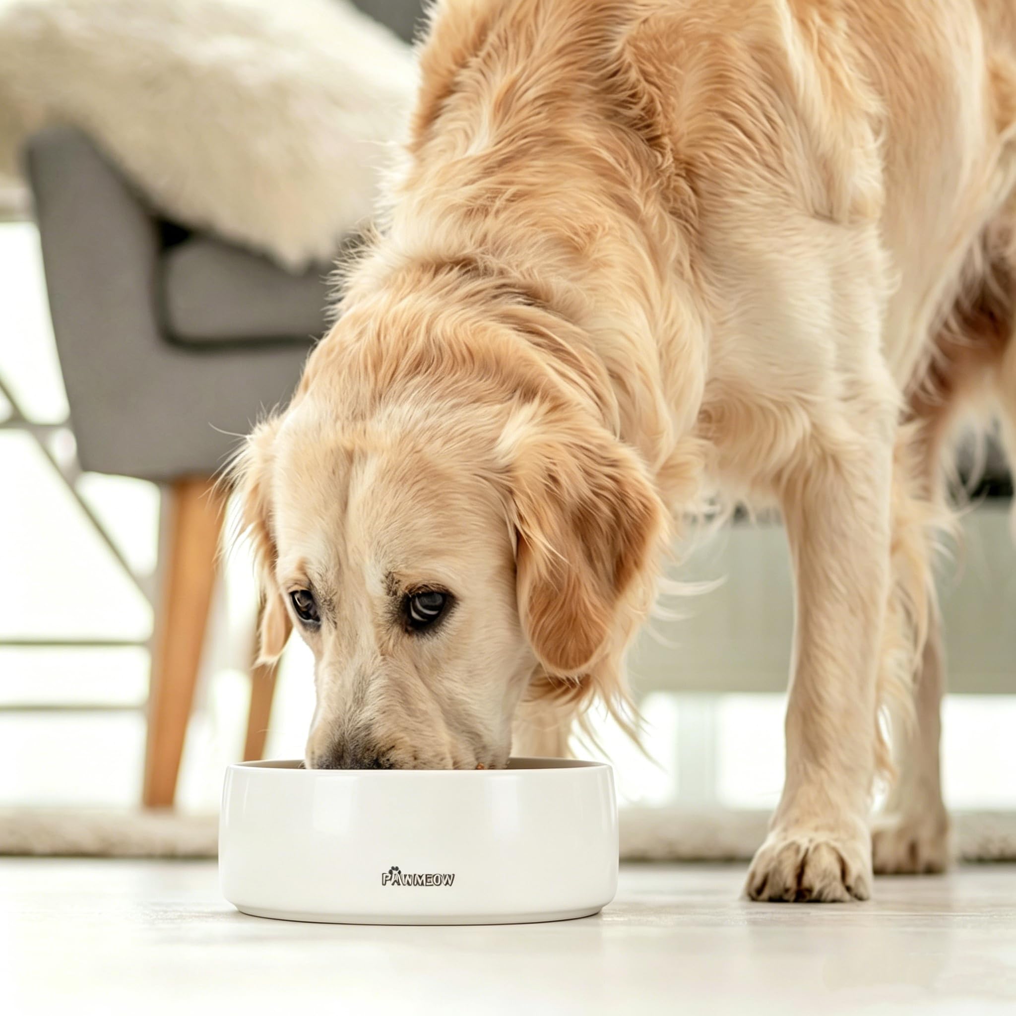 PawMeow étiquette marque et finition pour durabilité