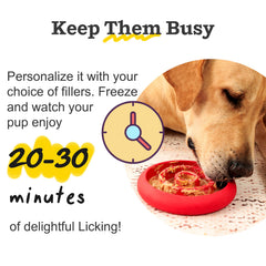 Pawnana tapis rempli de beurre de cacahuète pour occupation longue