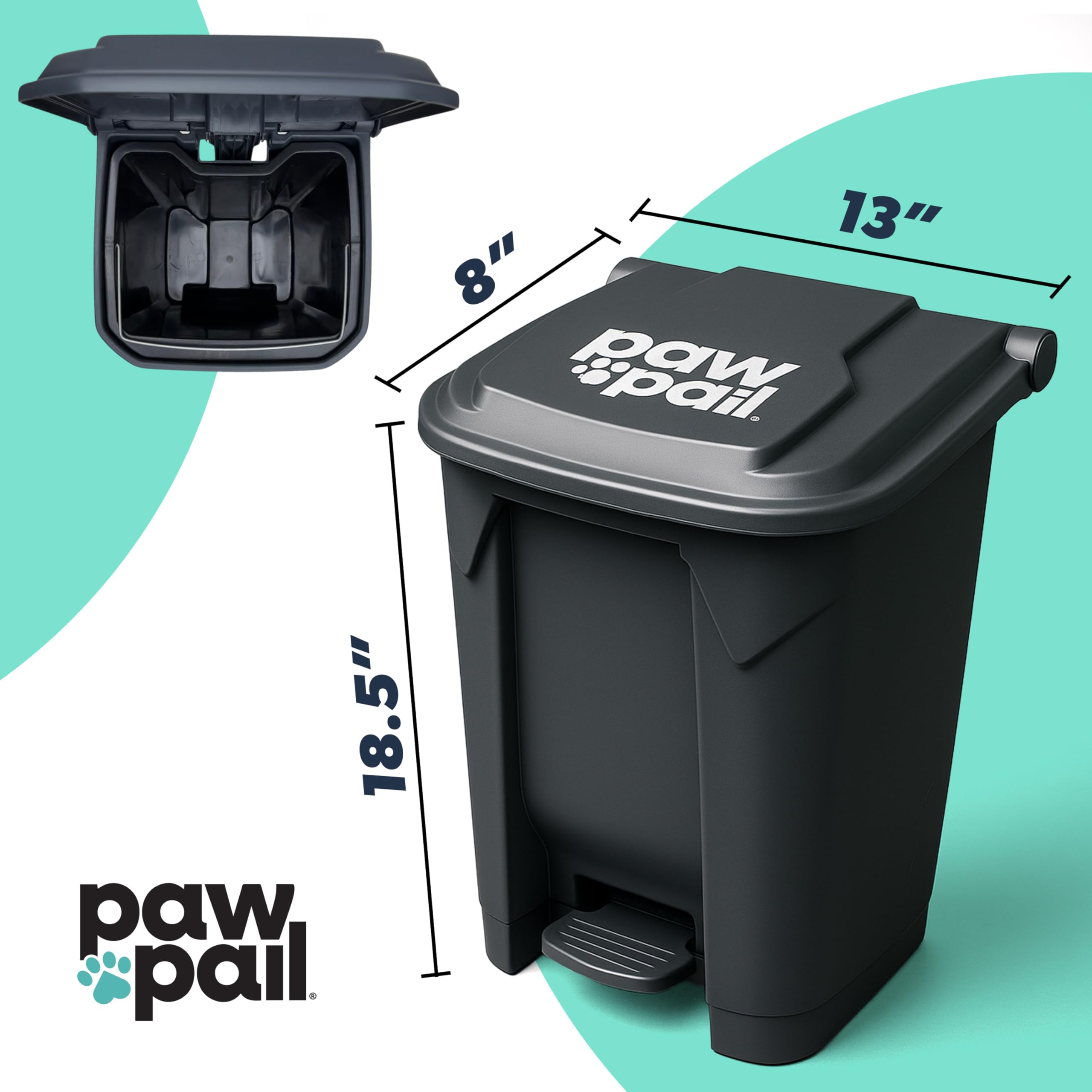 PawPail matière résistante aux UV garantissant durabilité extérieure