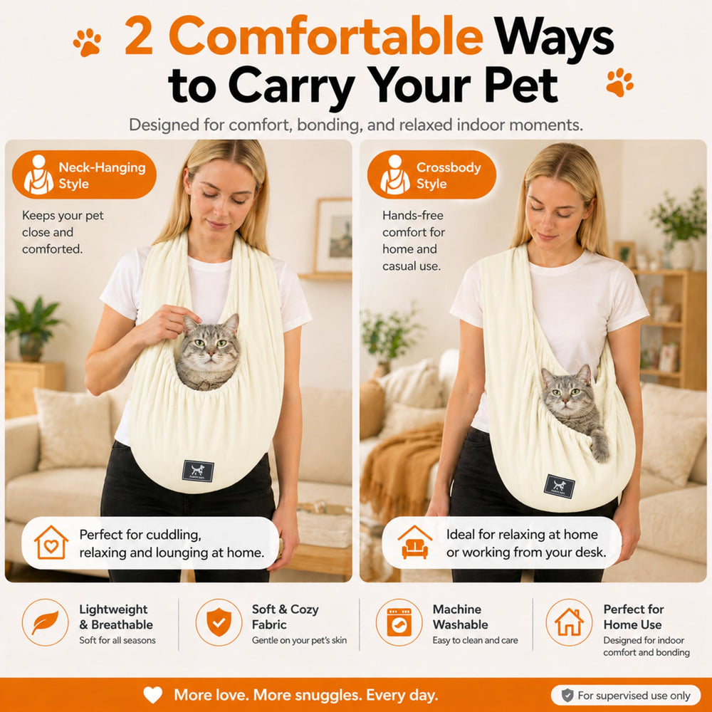 PAWPUBBY sling plié pour rangement compact et transport simple