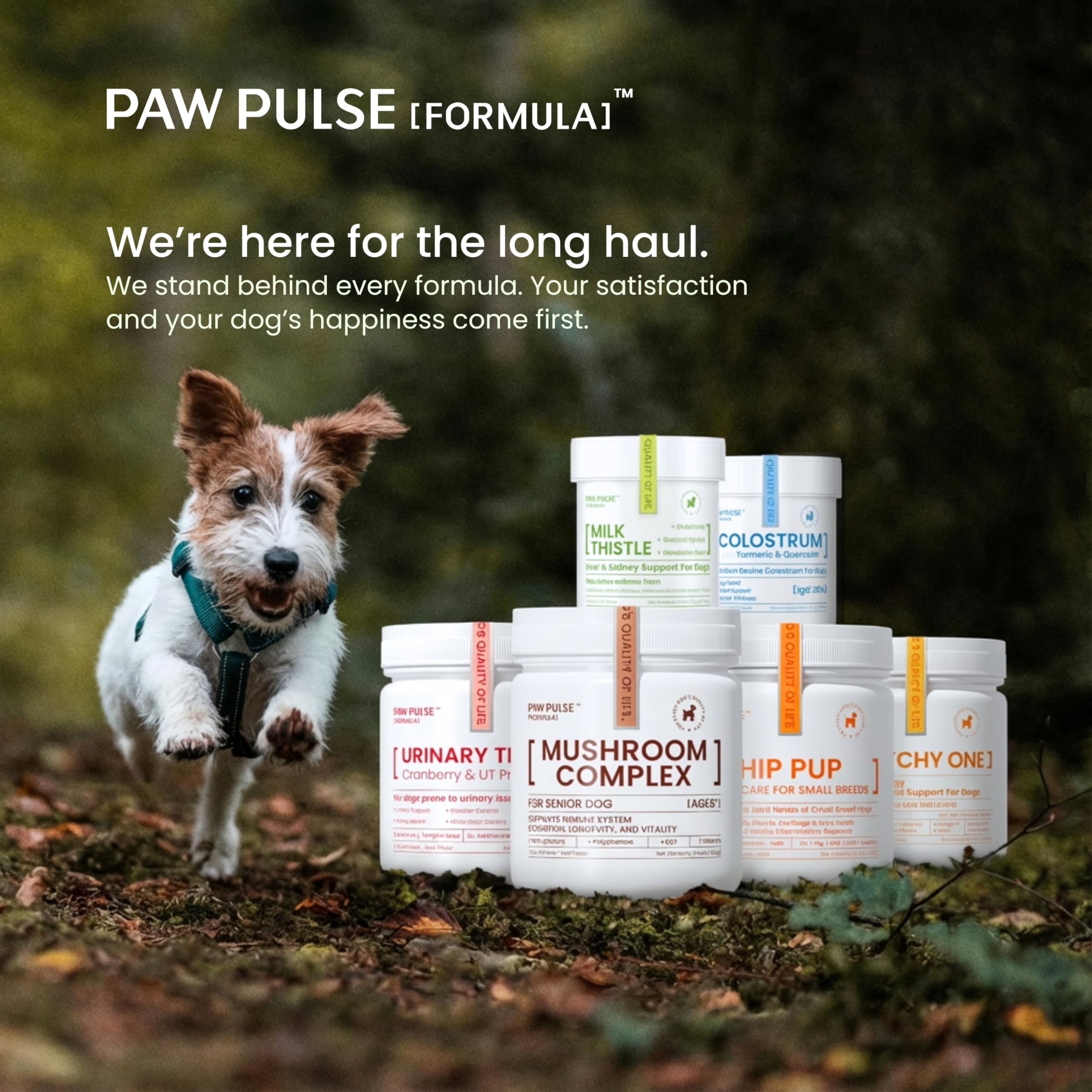 PAWPULSE FORMULA comparaison de taille, portion adaptée selon poids