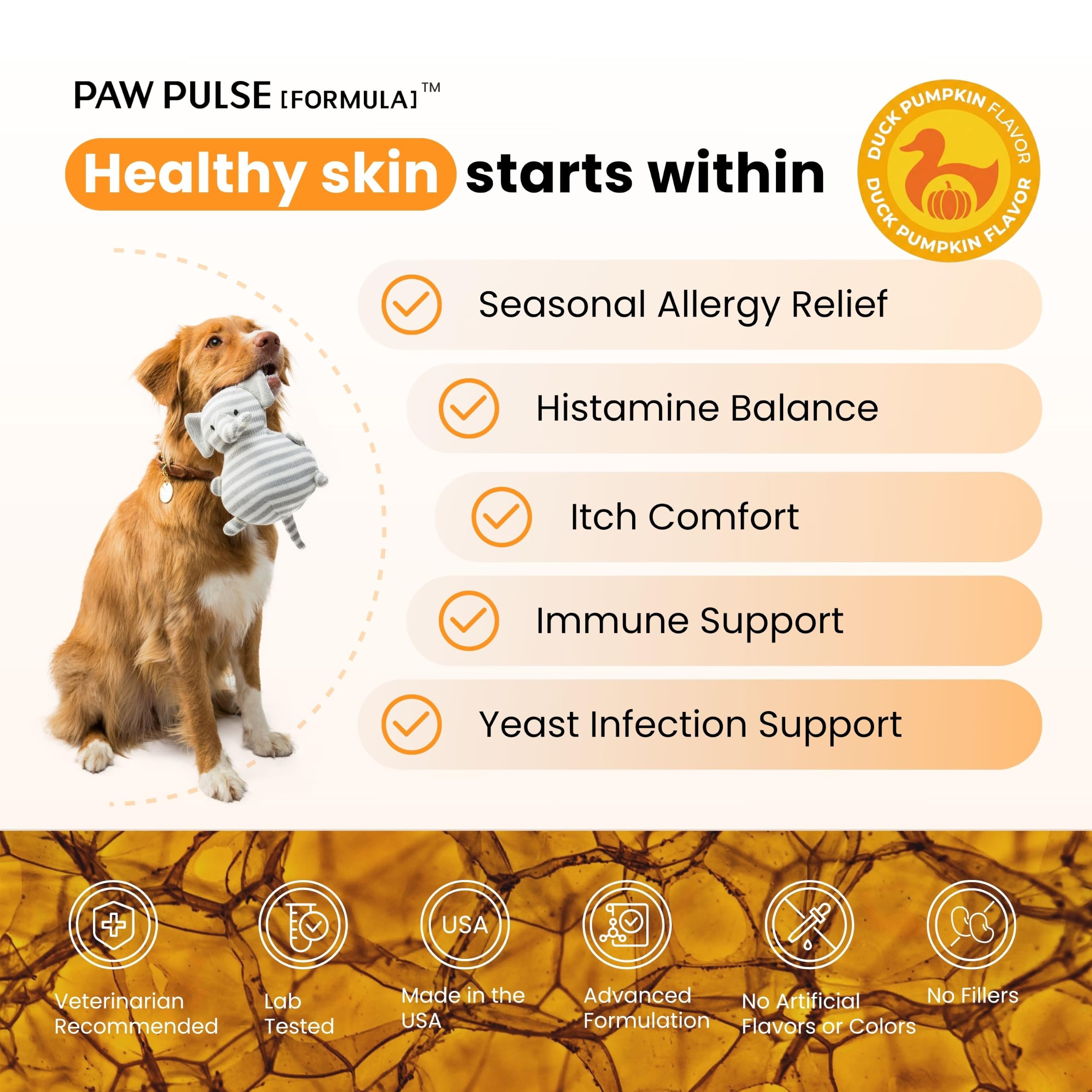 PAWPULSE FORMULA friandise gros plan, texture invitante qui facilite l'acceptation