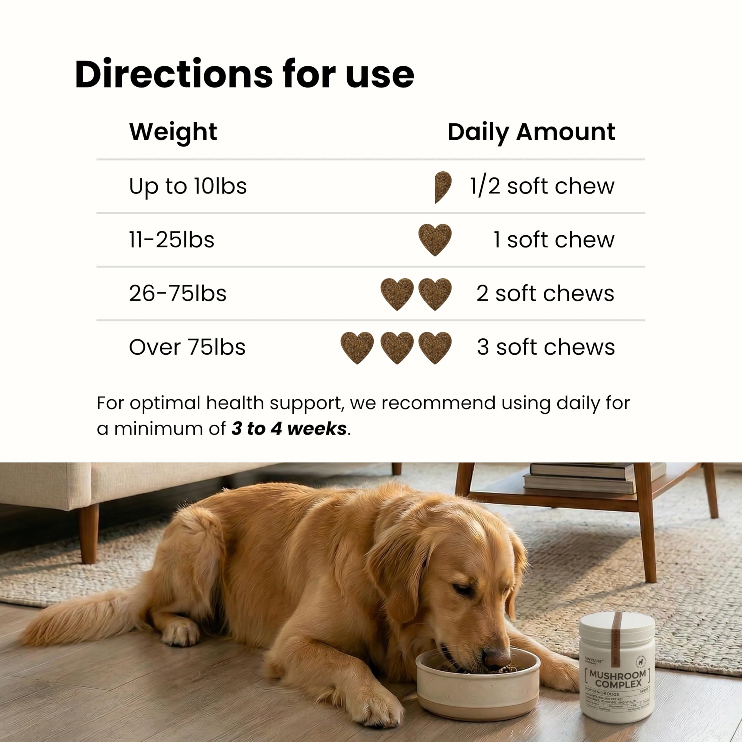 PAWPULSE FORMULA boîte 80 gommes, quantité pour cure régulière