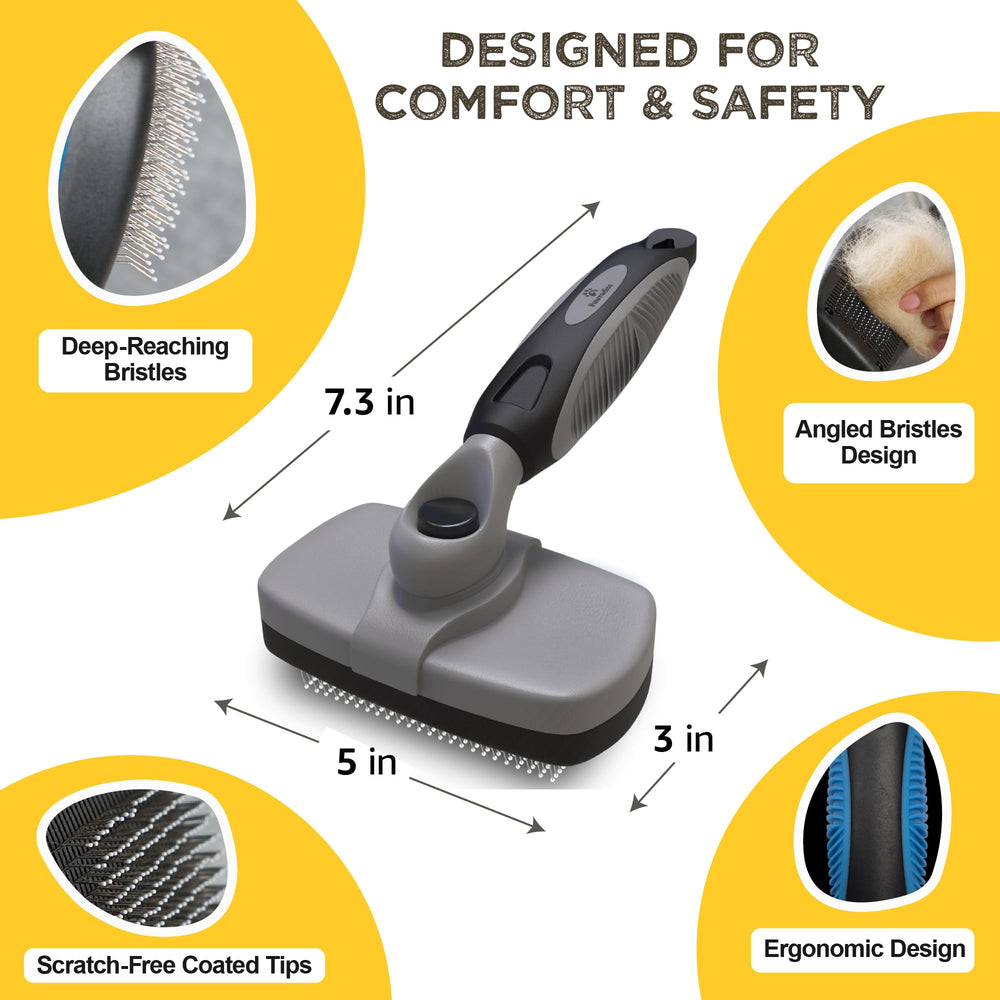 Pawradise comparaison taille main montrant prise en main ergonomique et confort