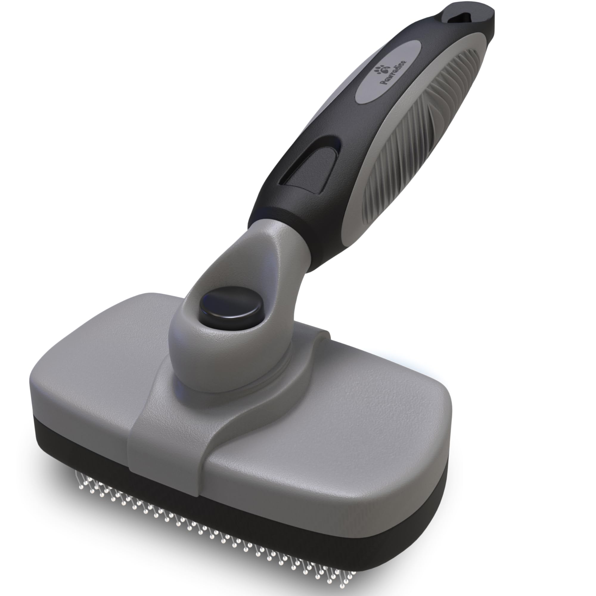 Pawradise vue de face de la brosse dans son emballage, solution de toilettage rapide
