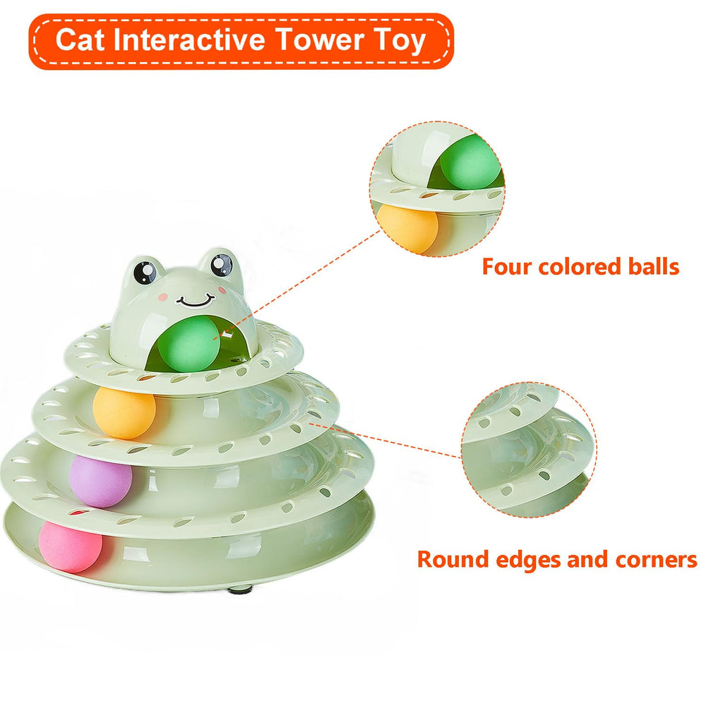 Pawsayes gros plan sur bille tournante illustrant stimulation visuelle