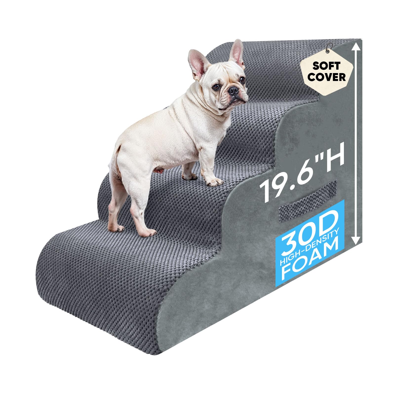 PAWSCRAT vue frontale grise montrant stabilité et intégration décor