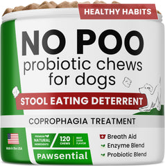 Pawsential emballage avant montrant la marque et bénéfice hygiène