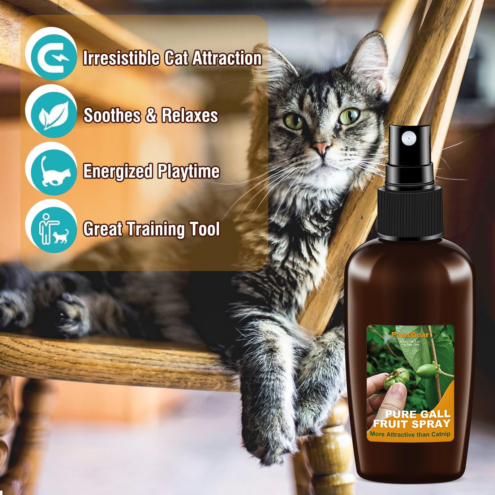 PawsGear détail de la buse facilitant une application précise et sans gâchis