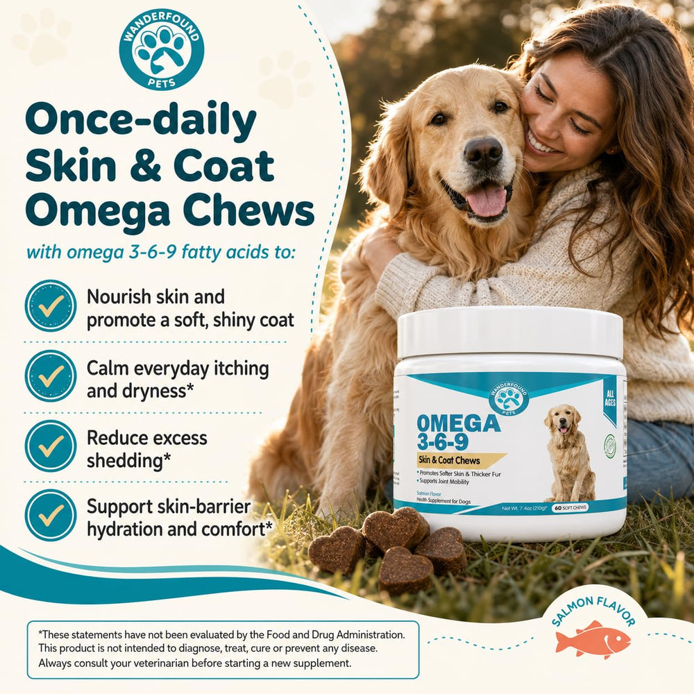 Pawsitive Wanderfound gros plan texture moelleuse du chew pour acceptation facile