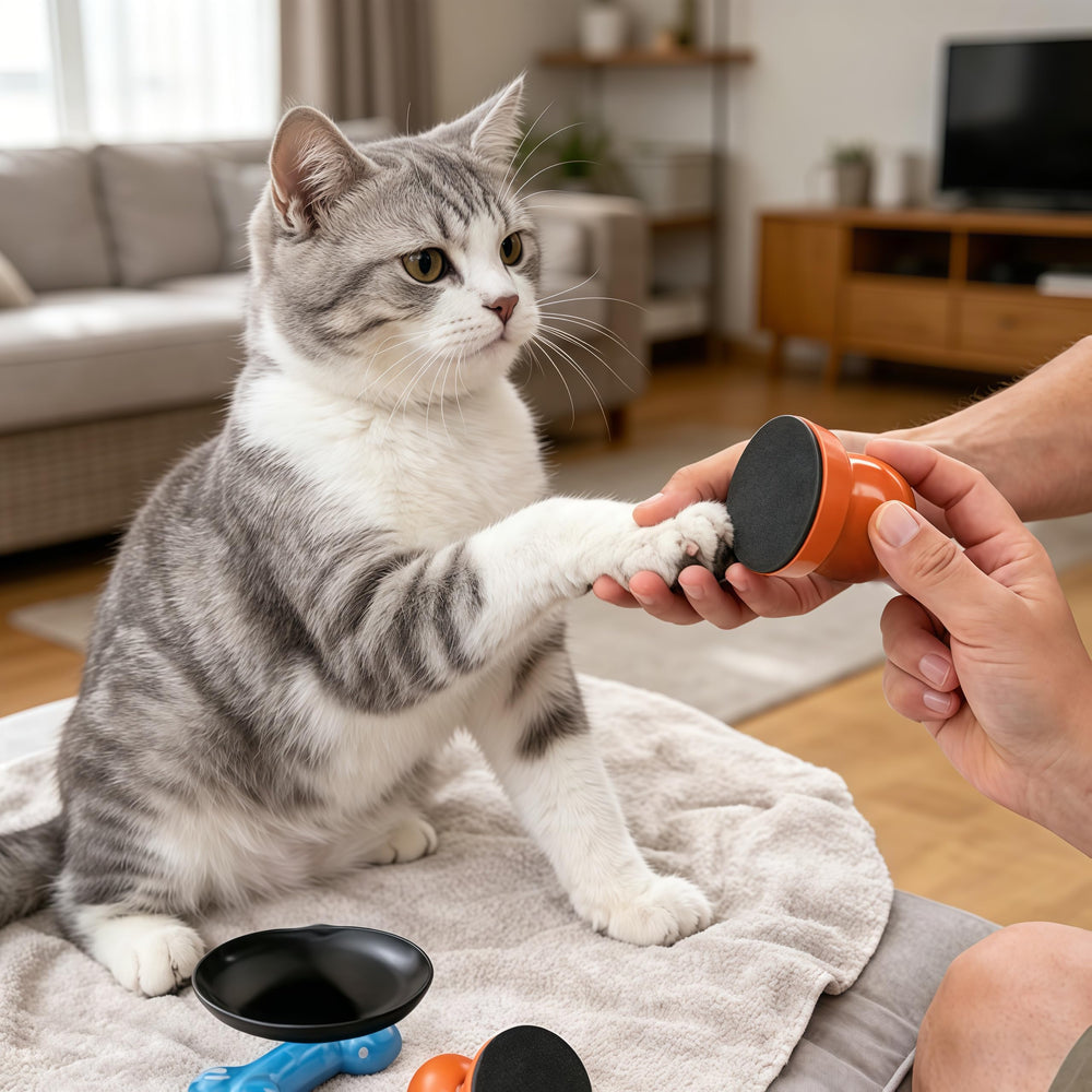 Pawsmooth ensemble des 6 disques remplaçables pour entretien et hygiène