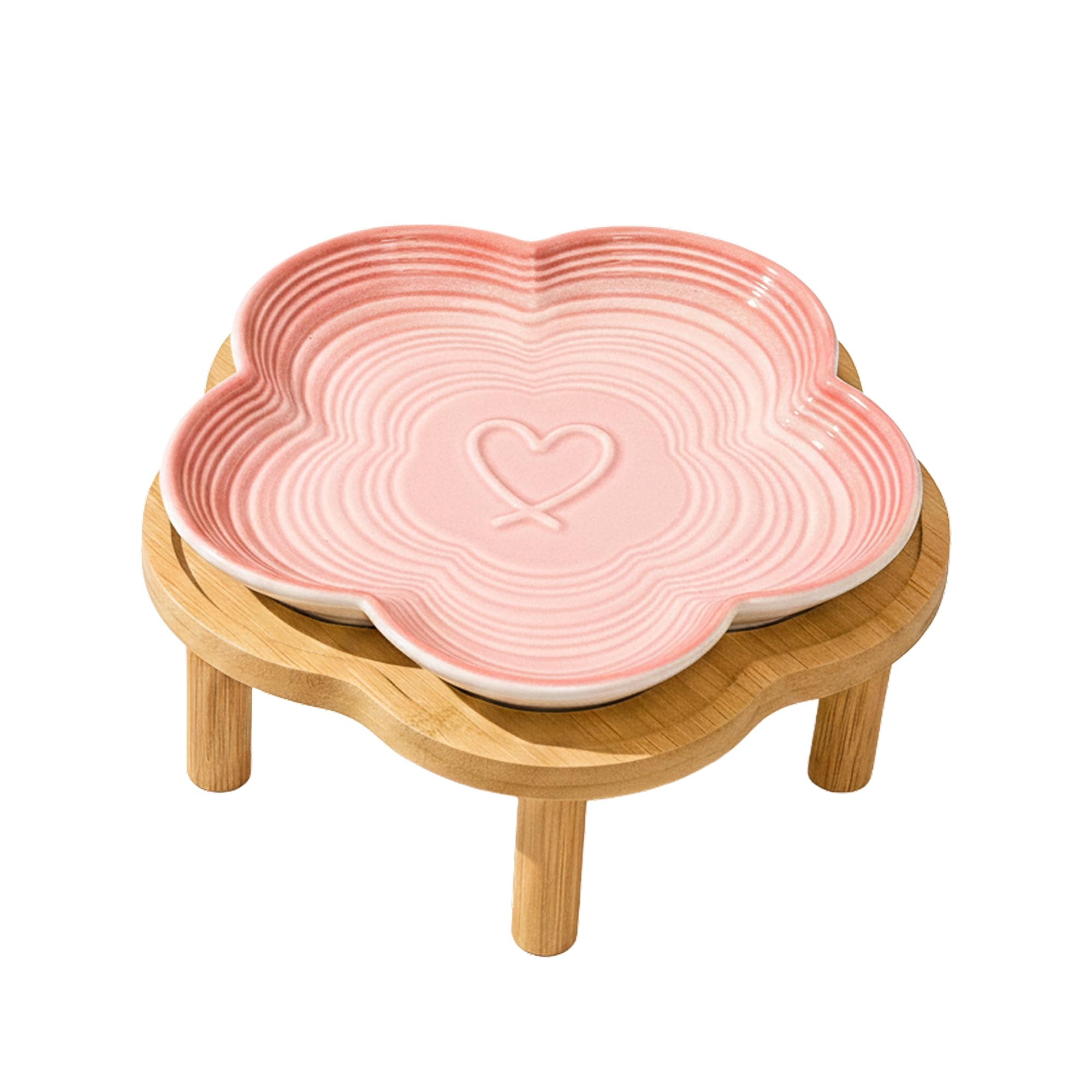 PAWSPIK assiette fleur face avant montrant confort et style
