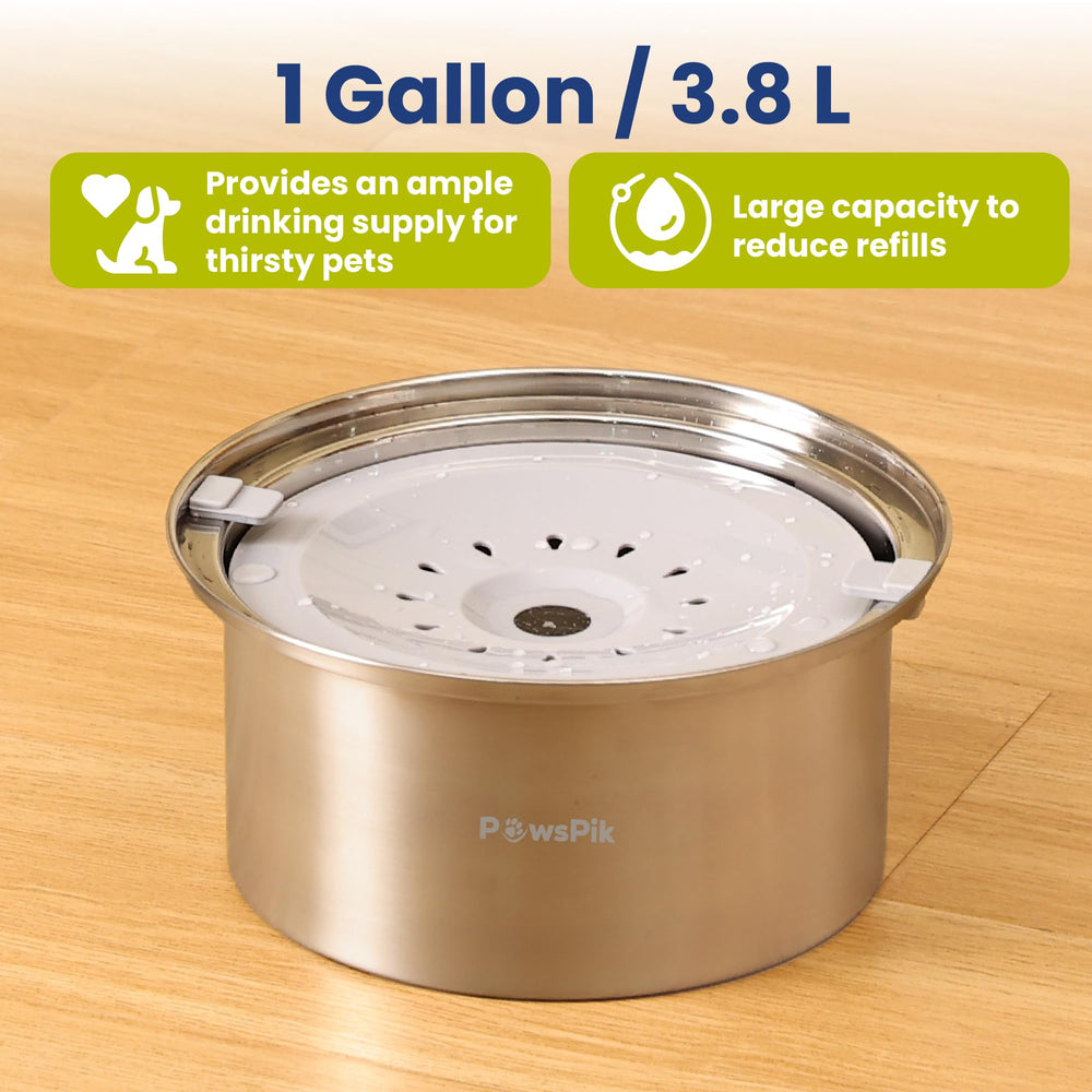 PawsPik comparaison taille 4 litres pratique pour gros chiens