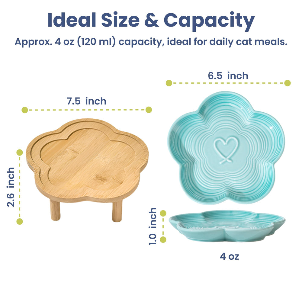 PawsPik comparaison taille avec main montrant dimensions adaptées au chat
