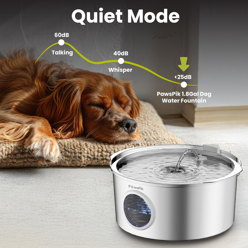 PAWSPIK ensemble filtres cinq couches illustrant purification efficace