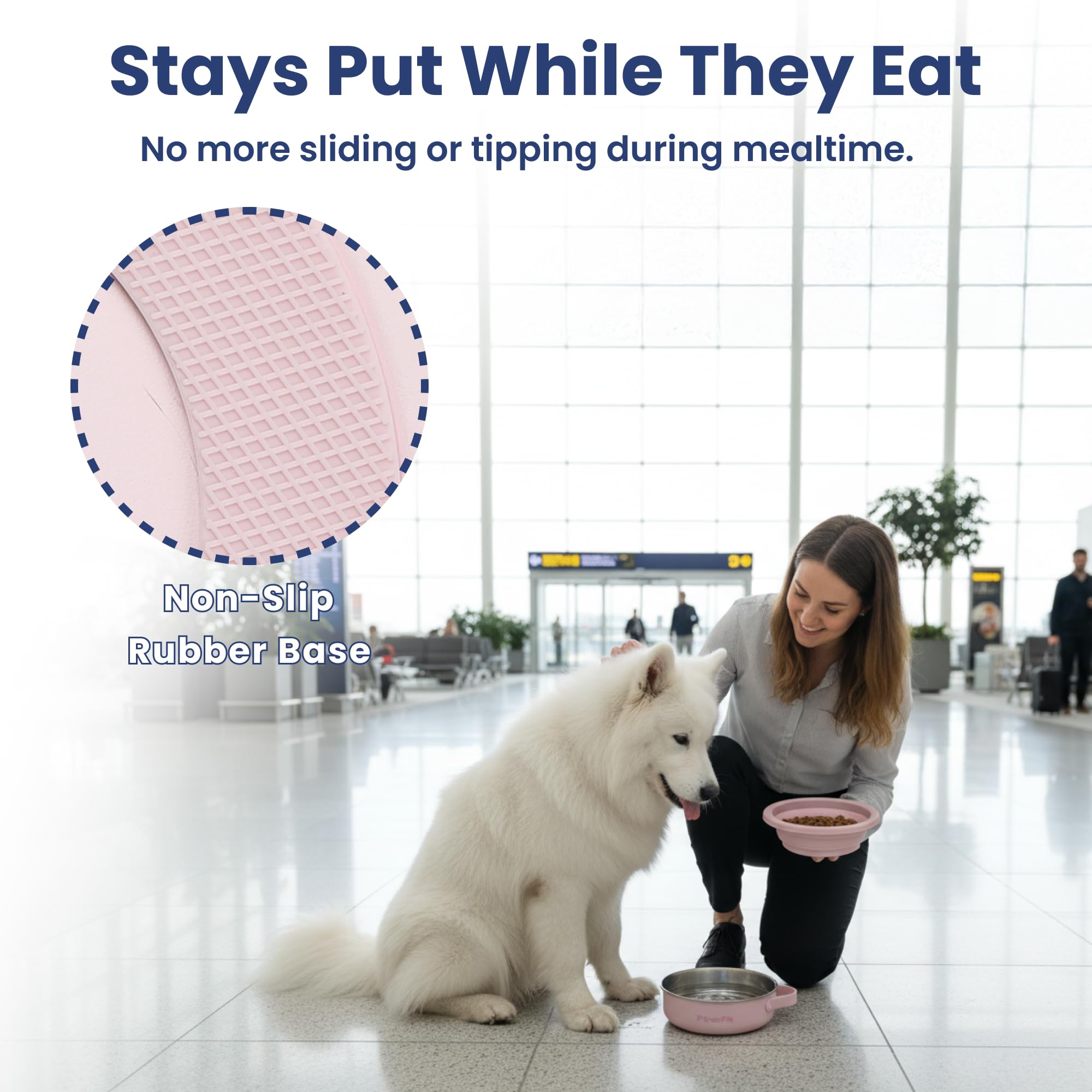 PawsPik poignée en silicone antidérapante pour transport sûr