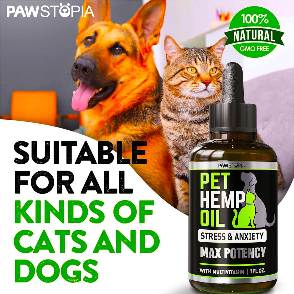 Pawstopia gouttes ajoutées à la nourriture pour administration discrète et pratique