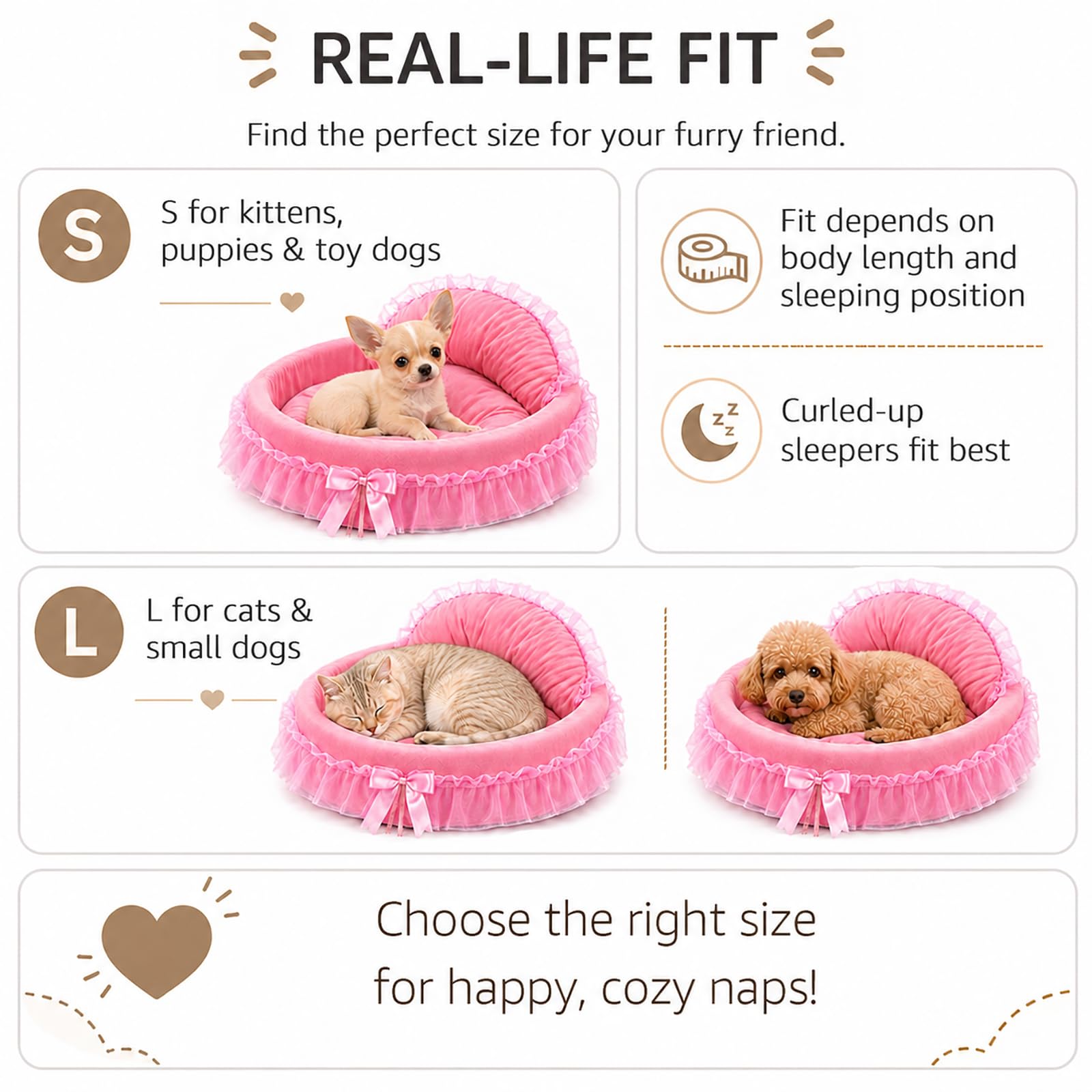 pawstrip lit rose coussin détachable facilitant le nettoyage