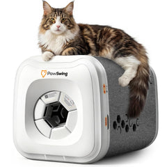 PawSwing Neo Plus vue de face montrant l'ouverture et confort intérieur