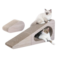 PAWZ Road griffoir triangle face avant montrant grande surface utile