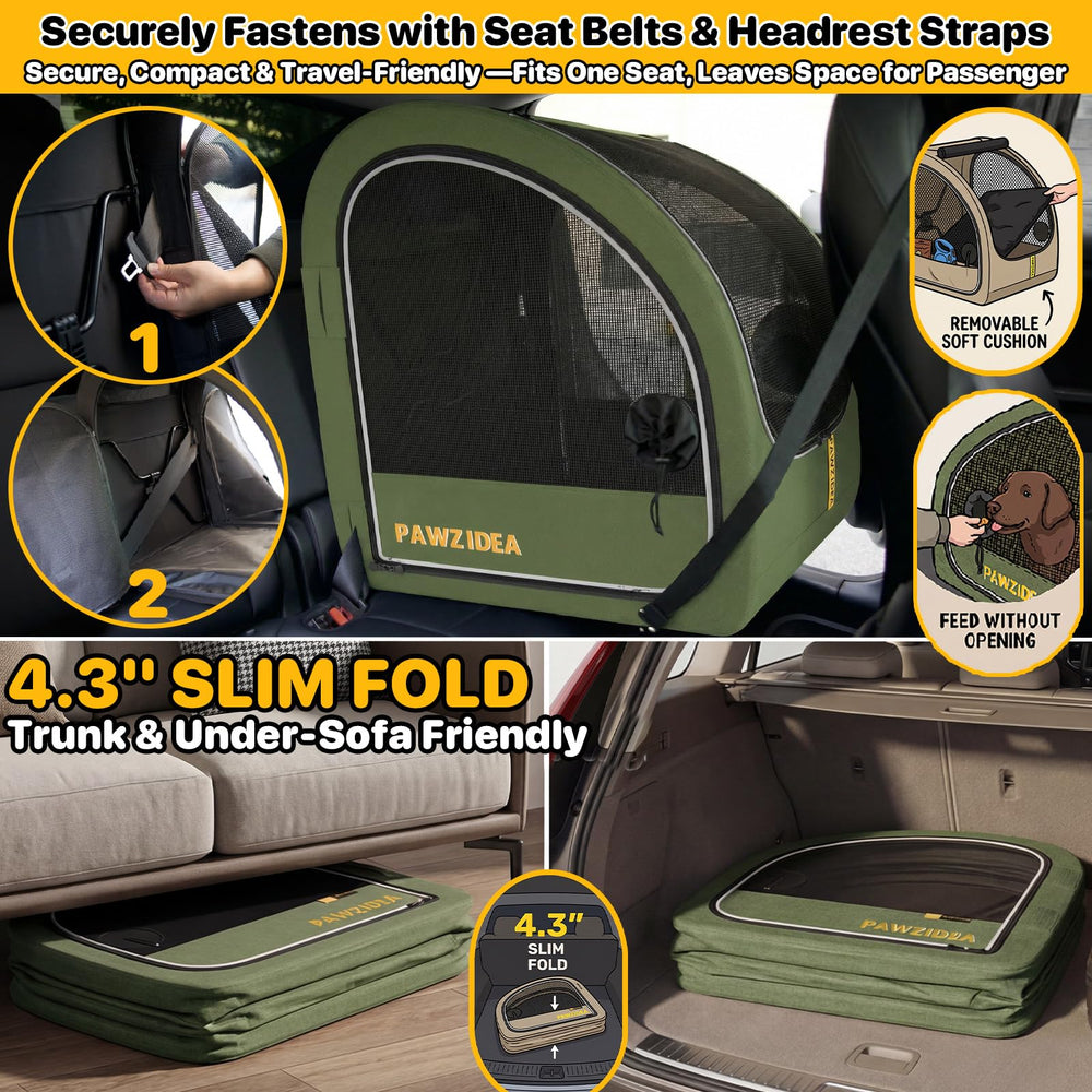 PAWZIDEA coussin amovible lavable offrant soutien et protection