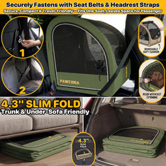 PAWZIDEA coussin amovible lavable offrant soutien et protection