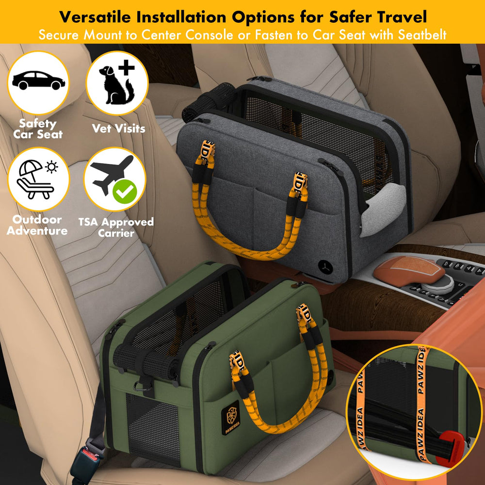 PAWZIDEA siège attaché à valise prêt pour passage en aéroport