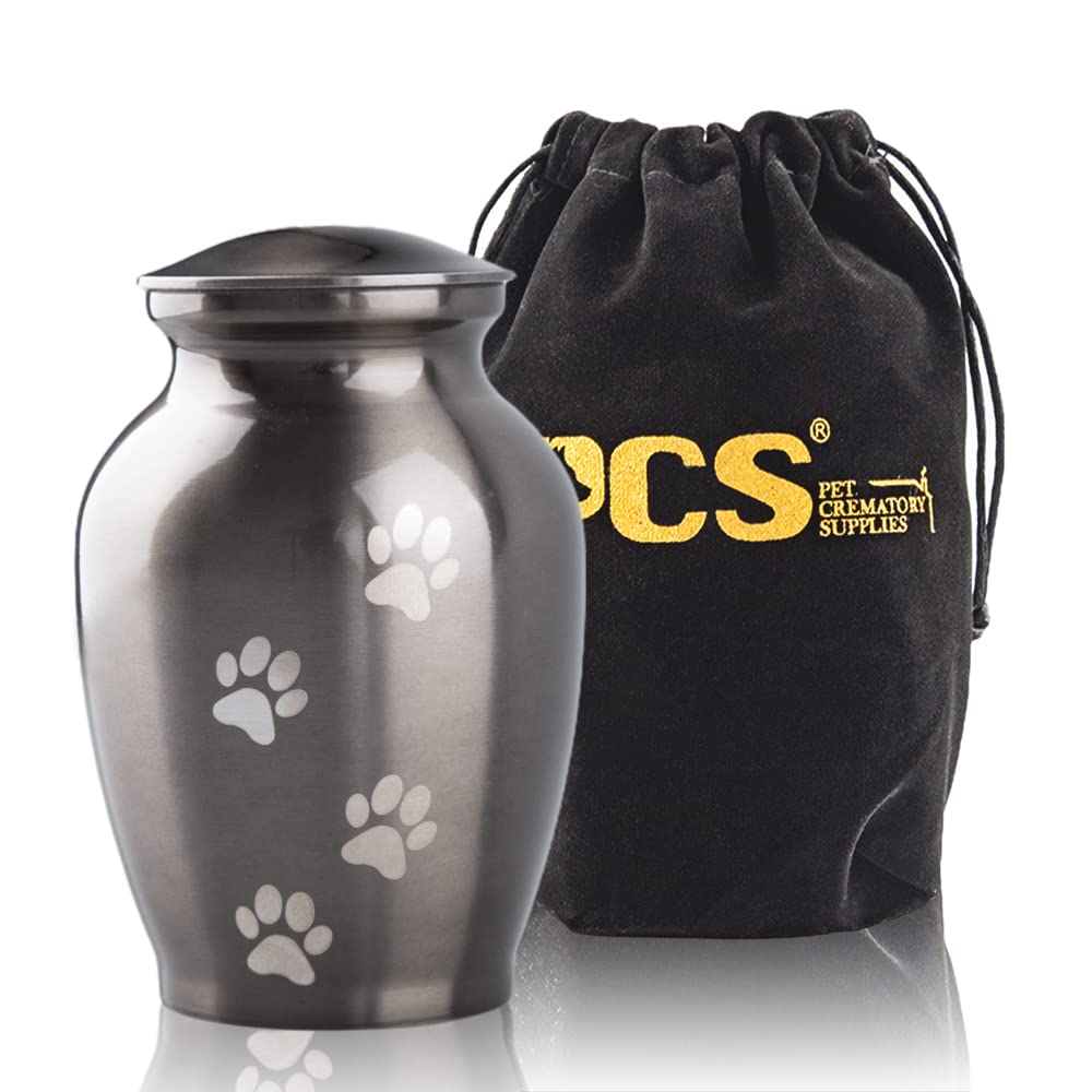PCS PET CREMATORY SUPPLIES urne face avant, hommage élégant et discret