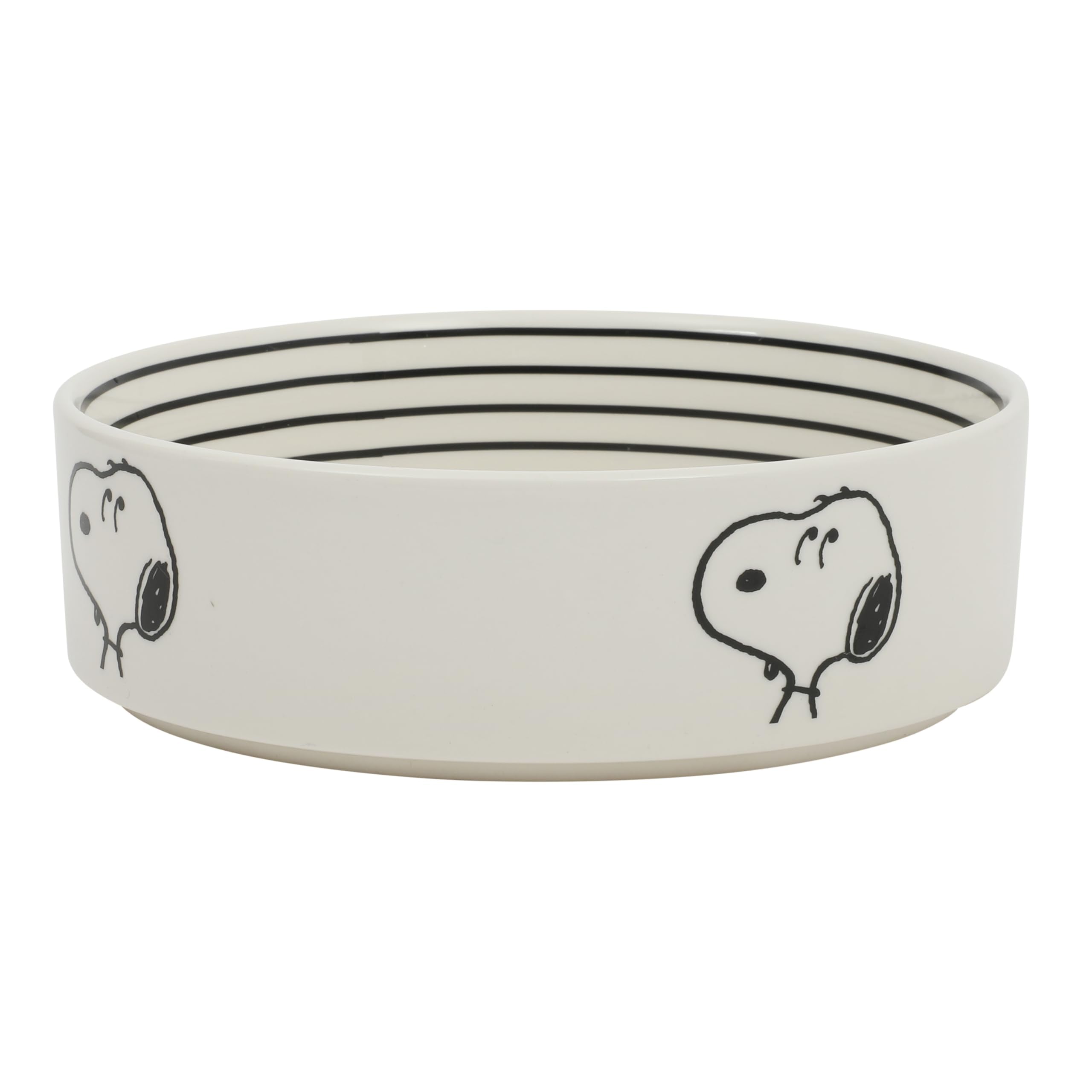 Peanuts gamelle Snoopy face montrant design ludique et attrait visuel