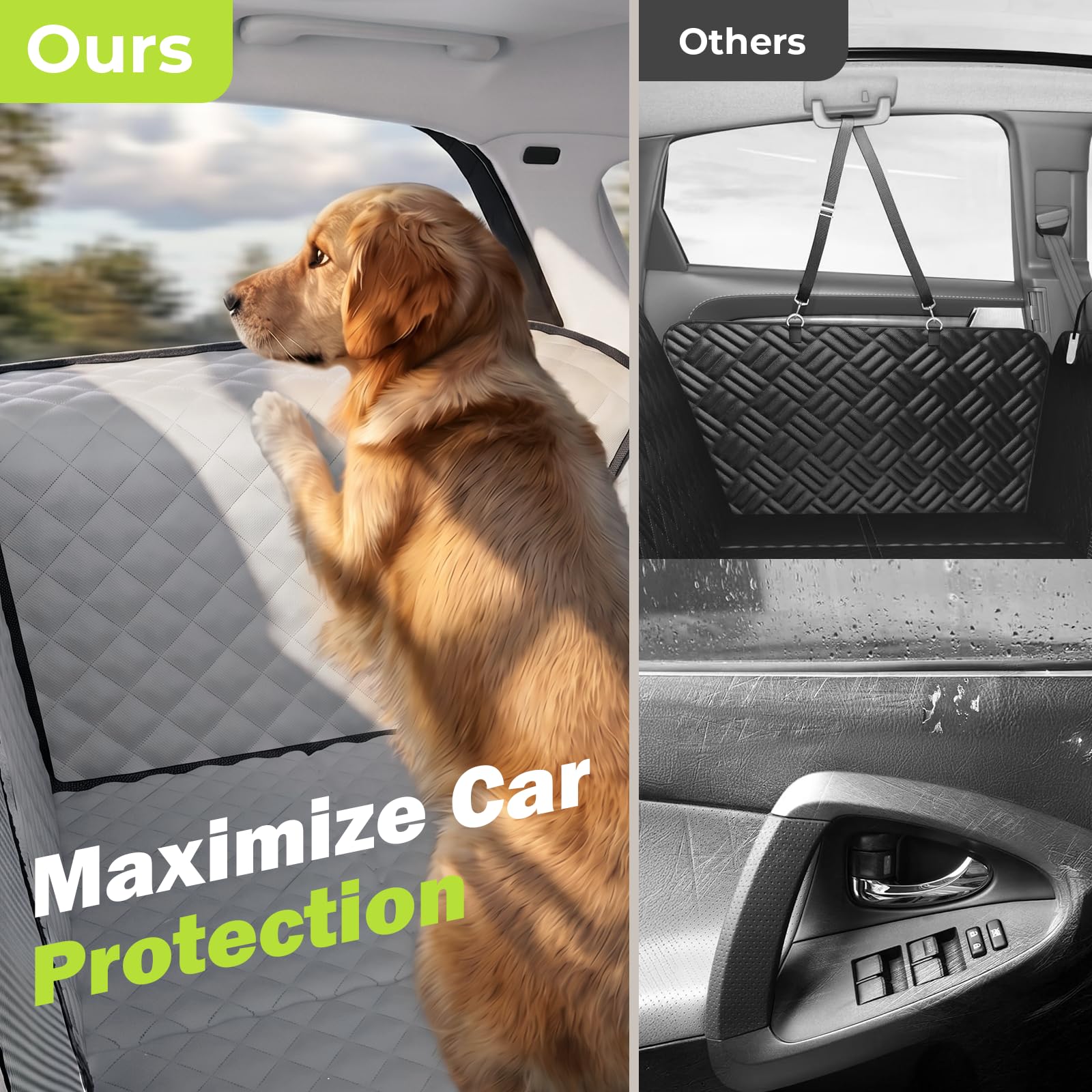 Pecute fixation sur vitre assurant protection maximale des portes