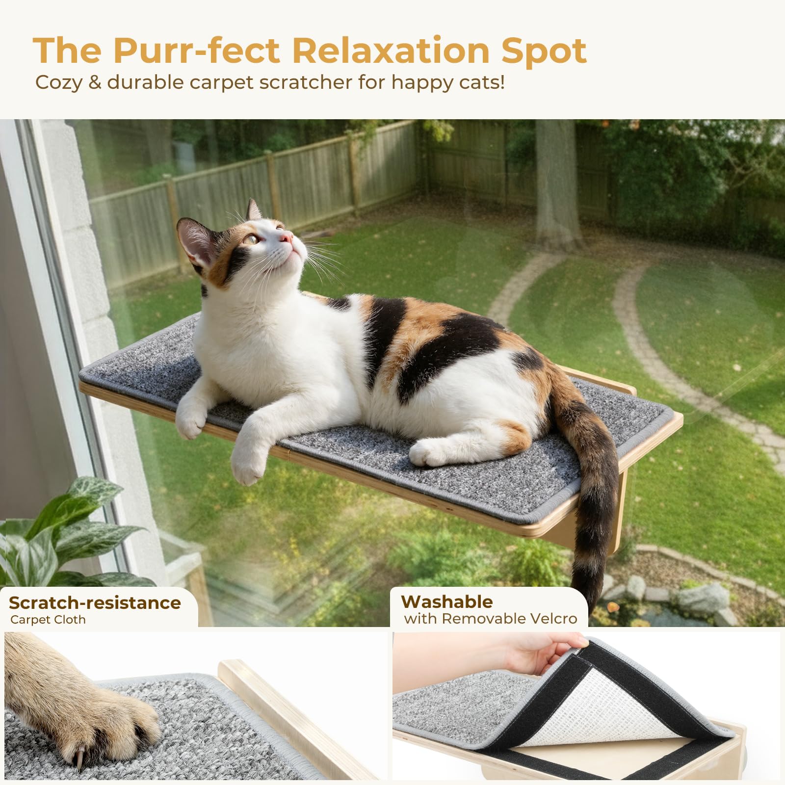 Pecute perchoir monté sur mur, solution stable pour espace vertical