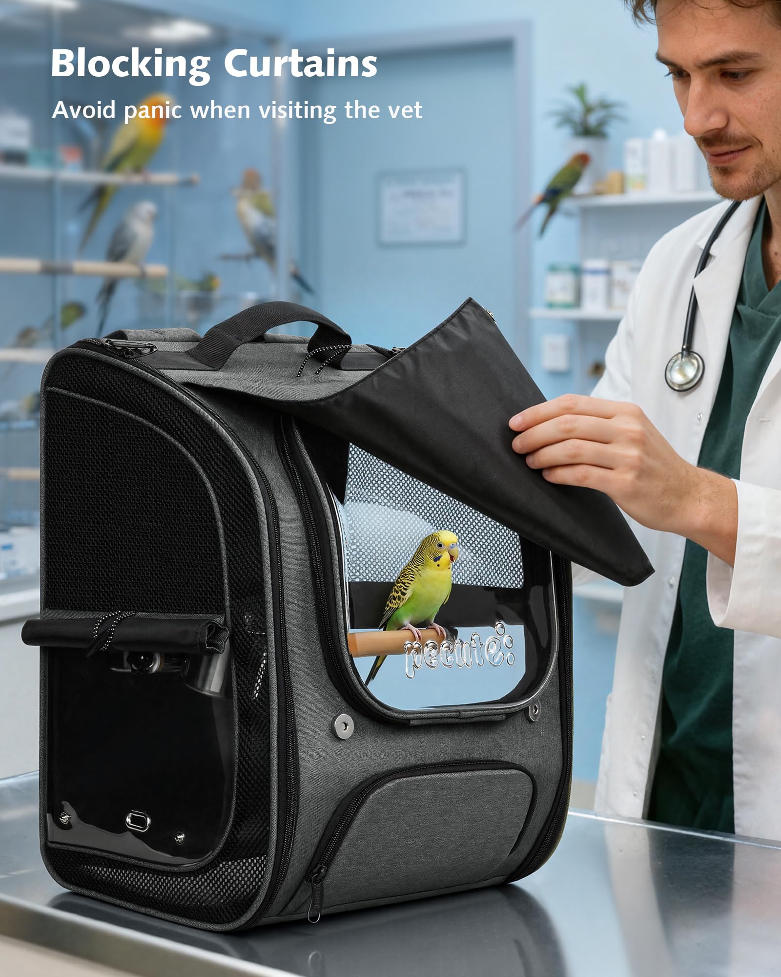 Pecute armature acier et fibre garantissant stabilité du transporteur