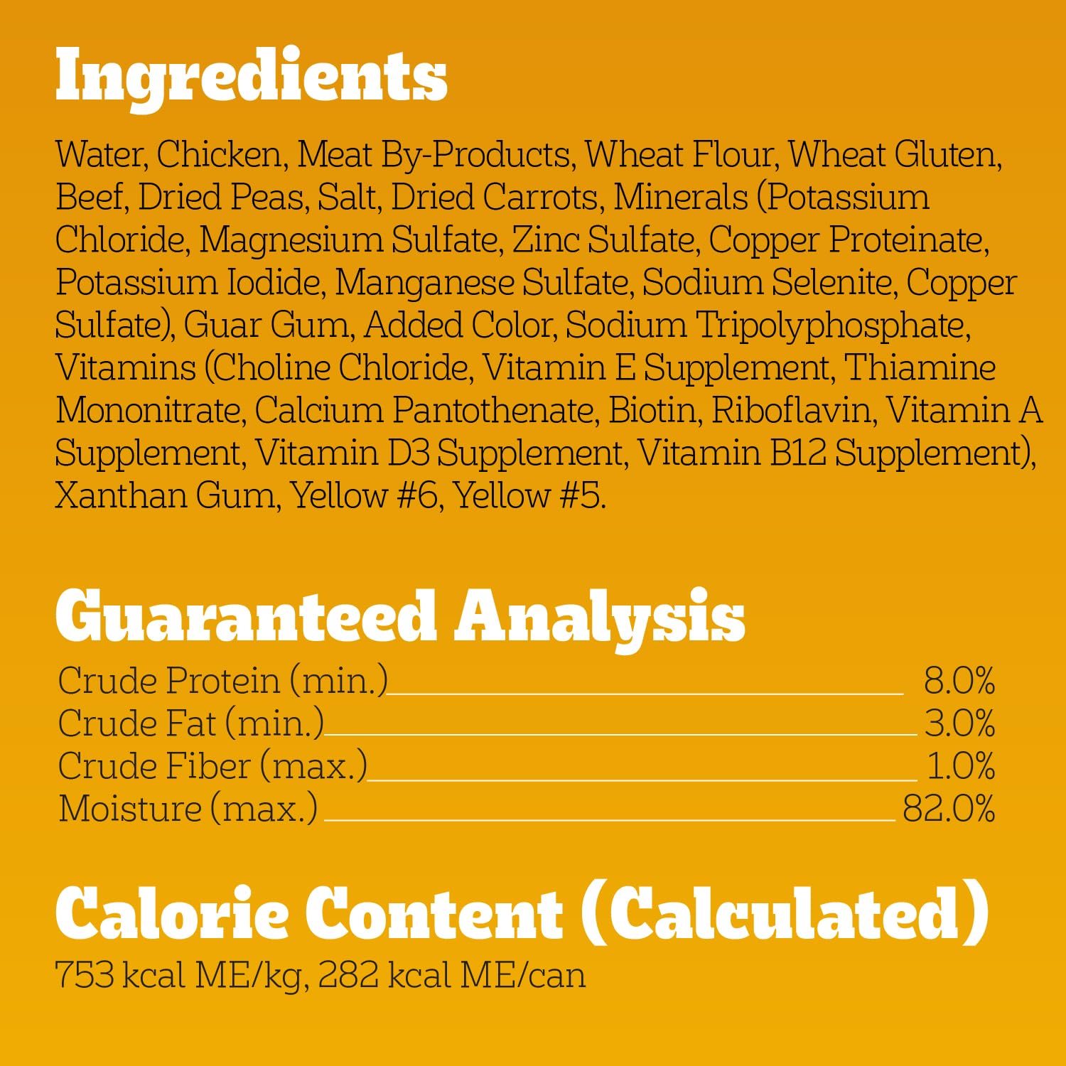 Détail de la sauce Pedigree montrant texture attrayante et hydratation