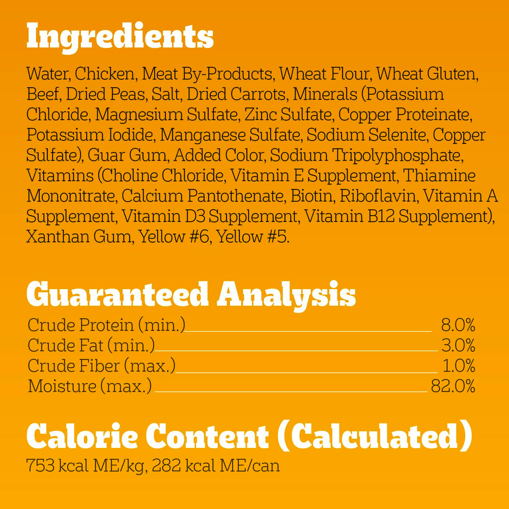Détail de la sauce Pedigree montrant texture attrayante et hydratation